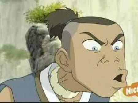 Avatar Dan Sokka Kolye Son Hava Bükümü Plastik Aparat