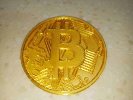 Bitcoin Gift Coin Biblo Dekoratif Hediyelik Süs Eşyası Maket