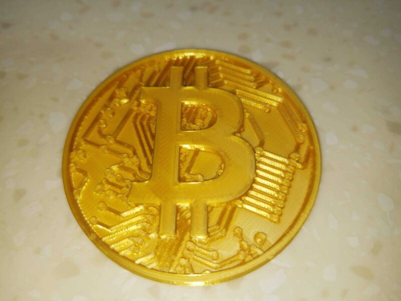Bitcoin Gift Coin Biblo Dekoratif Hediyelik Süs Eşyası Maket