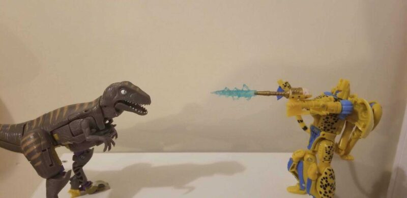 Transformers Krallığı - Cheetors Gut Gun Plastik Aparat - Görsel 2