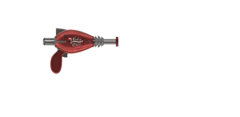 Nuka Cola Blaster Fallout Tan Plastik Aparat - Görsel 3