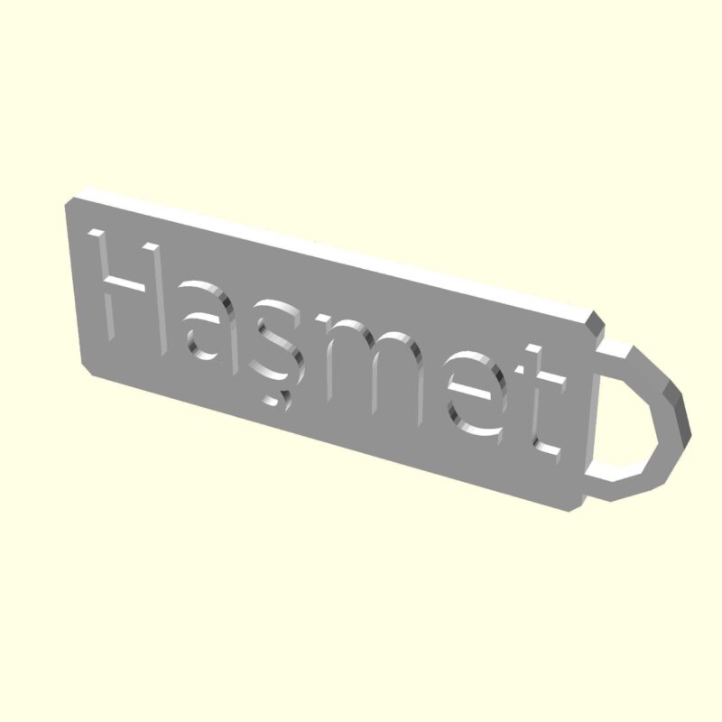 Haşmet Tasmalık Künye Tag Kedi Köpek Evcil Hayvana İsme Özel Üretim İsimlik Hediyelik Organik Plastik - Görsel 4