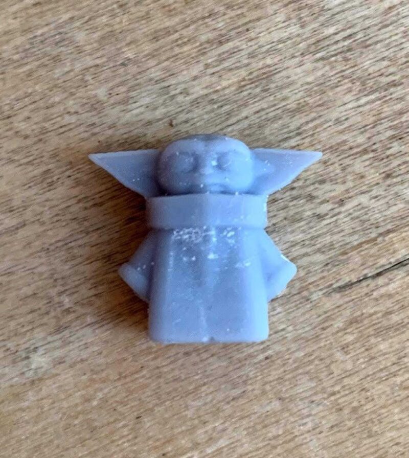 Baby Yoda Organik Plastikten Hediyelik Dekoratif Biblo Aksesuar - Görsel 4