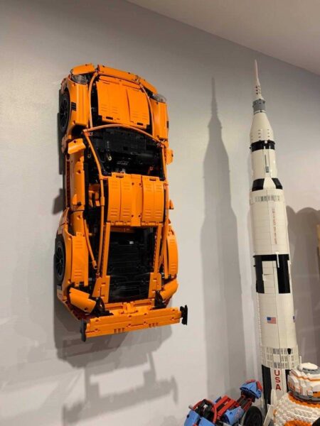 Lego Porsche Gt3 Rs 42056 Duvar Montajı Plastik Aparat