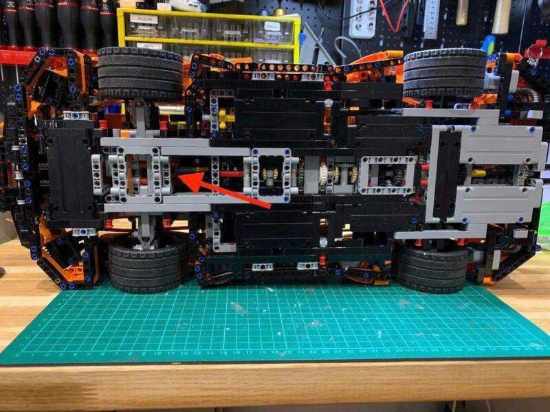 Lego Porsche Gt3 Rs 42056 Duvar Montajı Plastik Aparat - Görsel 3