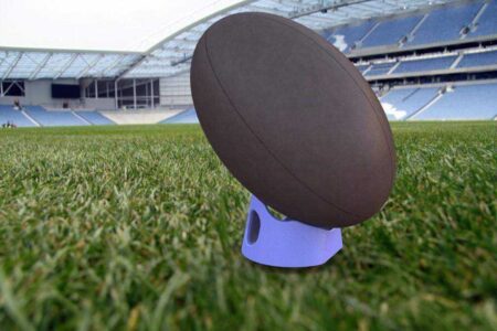 Rugby Futbol Kicking Tee Plastik Aparat