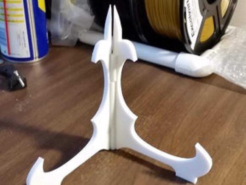 Toplayıcı plaka standı  Organik Plastikten  Dekoratif Hediye