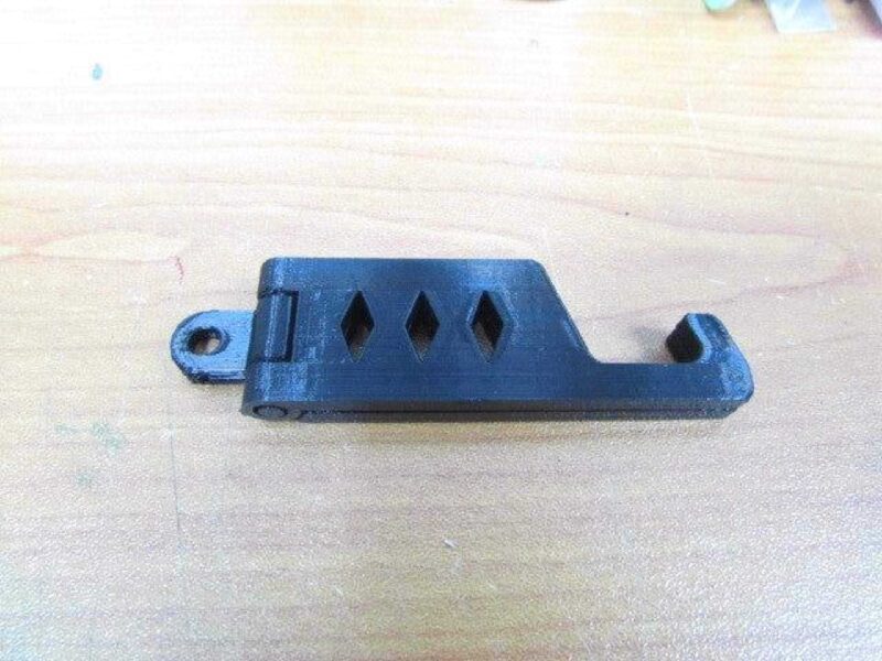 Katlanabilir Telefon Tutucu Standı Anahtarlık Masaüstü Aksesuar - Görsel 3