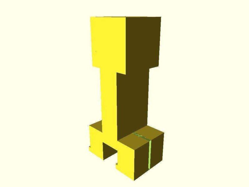 1 adet Minecraft Creeper Sarmaşık Biblo Dekoratif Hediyelik Süs - Görsel 2