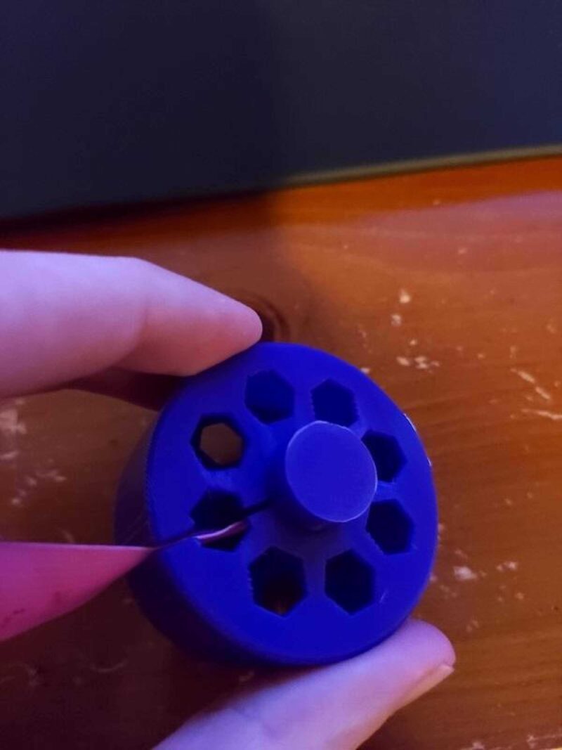 Bant Ölçü Makarası Plastik Aparat - Görsel 3