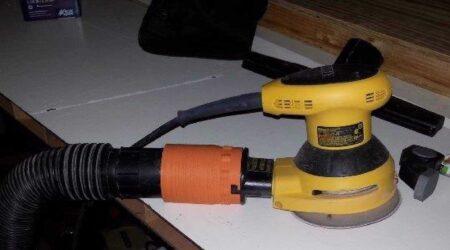 D26453K İçin Vakum Adaptörü 5 Dewalt Orbital Sander 2.25 Çıkış Plastik Aparat