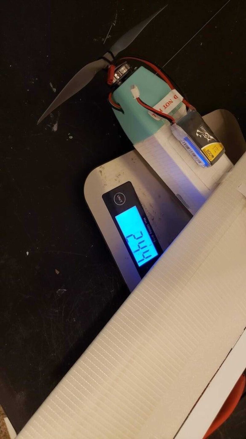 250G Fpv Uçağı Plastik Aparat - Görsel 2