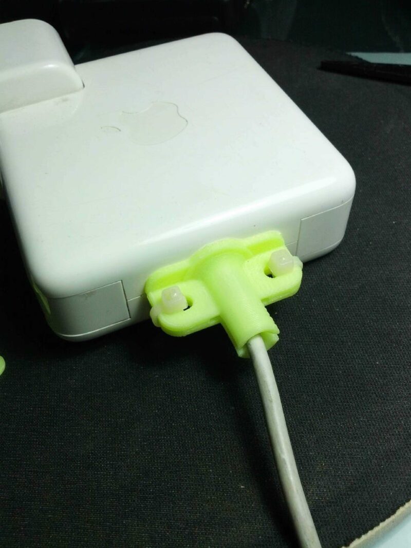 Magsafe Güç Adaptörü Kablo koruyucu Sürüm Sabitleyici Aparatı - Görsel 2
