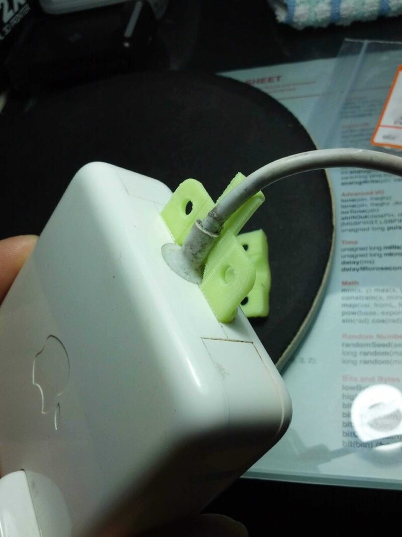 Magsafe Güç Adaptörü Kablo koruyucu Sürüm Sabitleyici Aparatı - Görsel 3