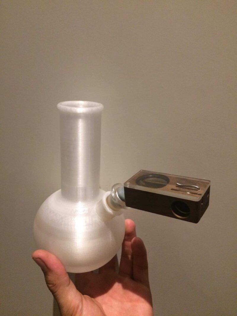 Sihirli Uçuş Başlatması Kutusu Bong Adaptörü Plastik Aparat - Görsel 3