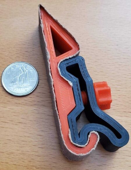 Zımpara Bloğu / Detay Zımpara Yüklemek Kolay Plastik Aparat