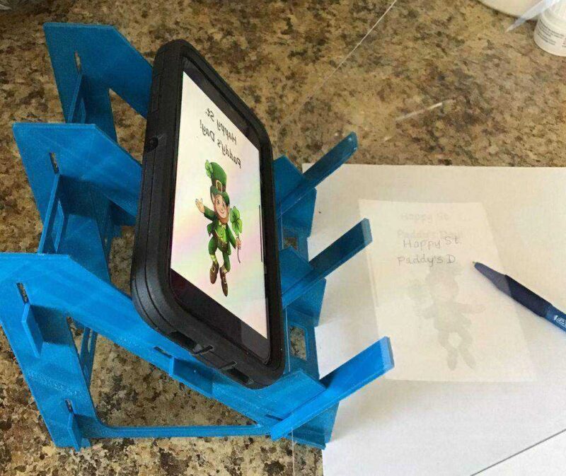 Çerez Kurabiye Dekorasyonu Veya Çizim Kopyası İçin Telefon 11 Projektörü Plastik Aparat - Görsel 2