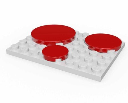2X2, 3X3, 4X4 Yuvarlak Fayans. Plastik Aparat