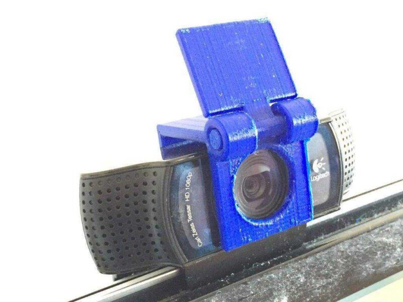 Logitech c920 Web Kamerası Kapak Kapağı  Organik Plastikten - Görsel 3