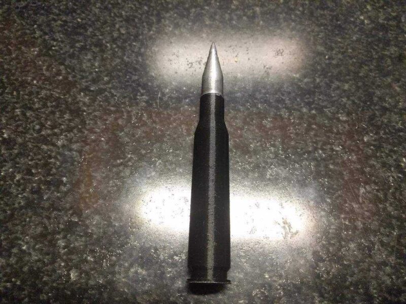 .50 Kalibre Bmg Kurşun Bic Pen Plastik Aparat - Görsel 2