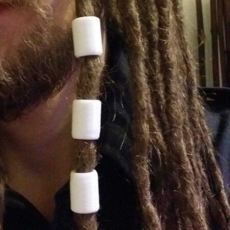 Boncuklar 3 Dreads Plastik Aparat