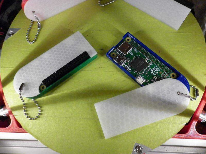 Raspberry Pi Zero Keychain Menü Plastik Aparat - Görsel 2