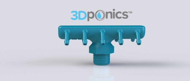 Pompa Konnektörü - 3Dponics Drip Hidroponik Plastik Aparat - Görsel 4