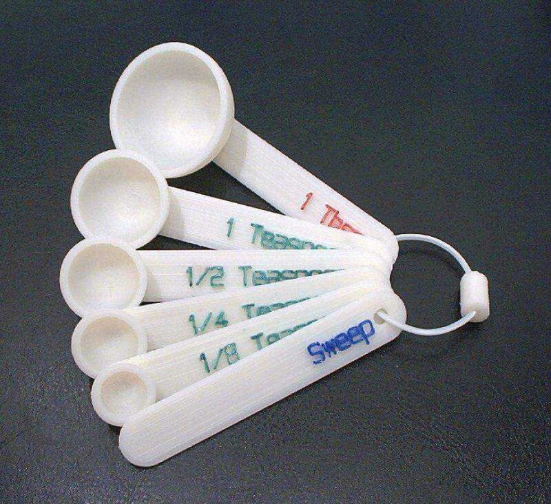 Özelleştirilebilir Ölçüm Kaşıkları Plastik Aparat