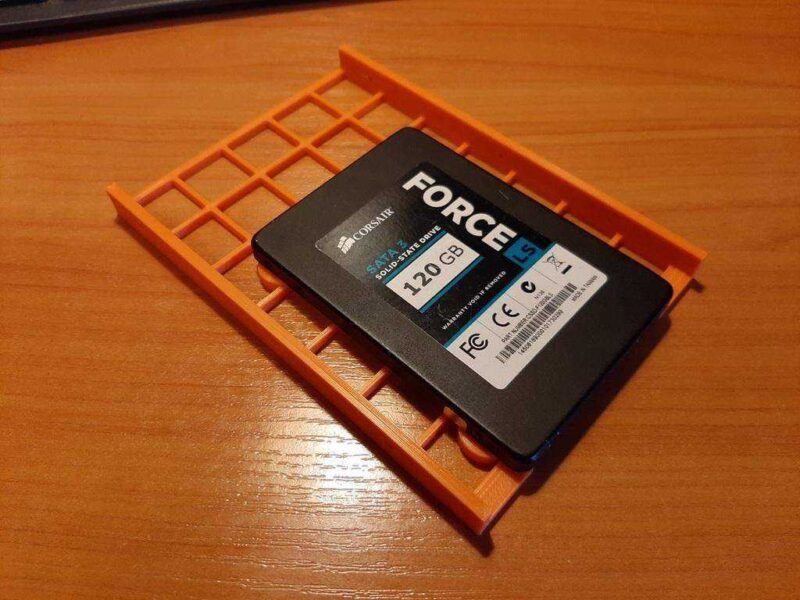 Ssd_Holder_V2_Remix Plastik Aparat - Görsel 3