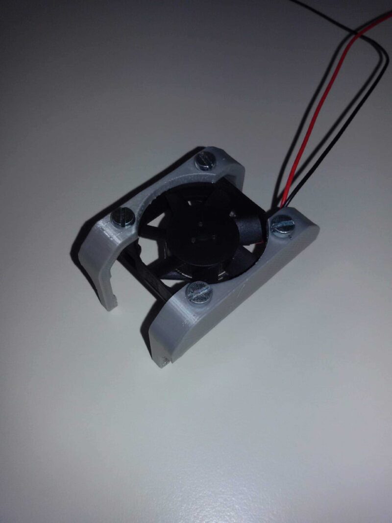 Raspberry Pi 3 Fan Tutucu  Organik Plastikten Aksesuar Aparat