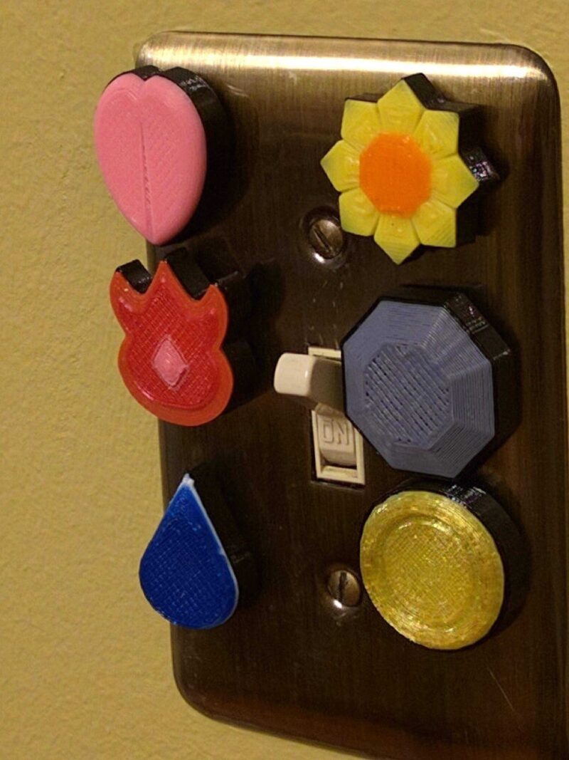 Volkan Rozeti Pokemon Magnet Dekoratif Aksesuar  Hediyelik - Görsel 2