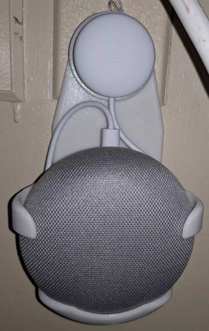 Google Home Mini Askı Priz Tutucu Askı Aparatı Asma Asacak - Görsel 2