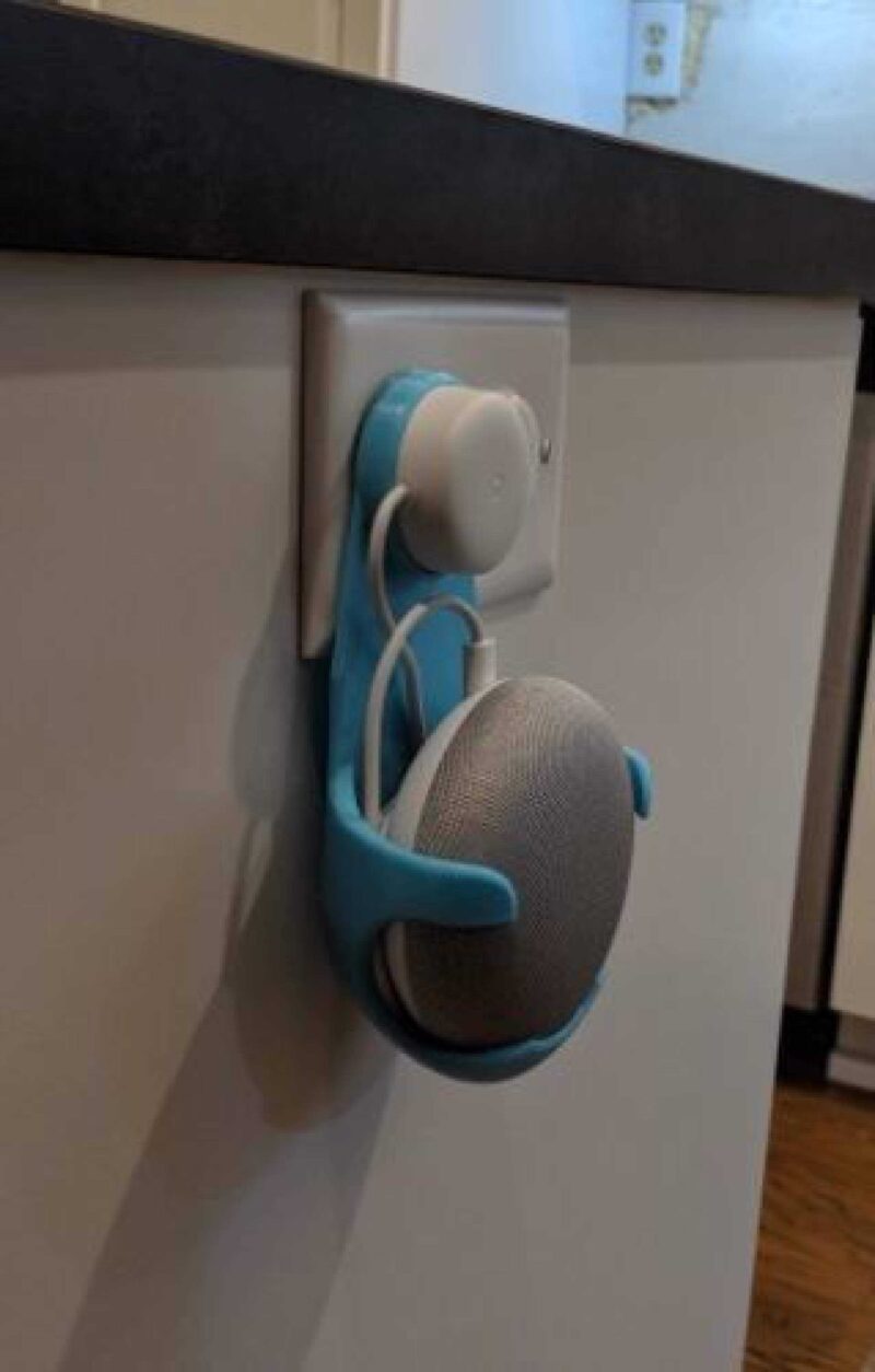 Google Home Mini Askı Priz Tutucu Askı Aparatı Asma Asacak - Görsel 3
