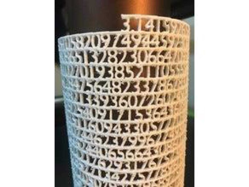 Pi Sayısı Haneleri Kule Kalemliği Matematik Tebeşirlik