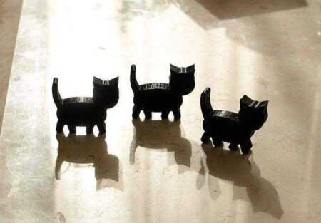 Şişman Kedi Biblo Dekoratif Hediyelik Süs Eşyası Maket