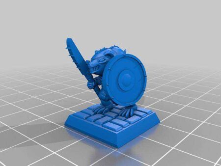 Zırhlı Skaven Ratfolk Savaşçı Wfb W40K Patfinder Dnd Zindanlar Ve Ejderha D&D Plastik Aparat