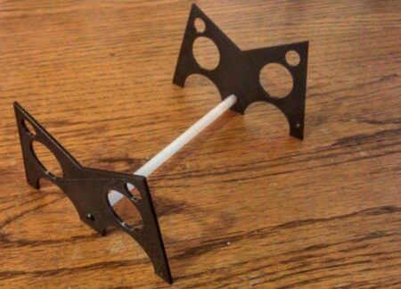 FT009 R / C Tekne için Stand  Organik Plastikten Aparat