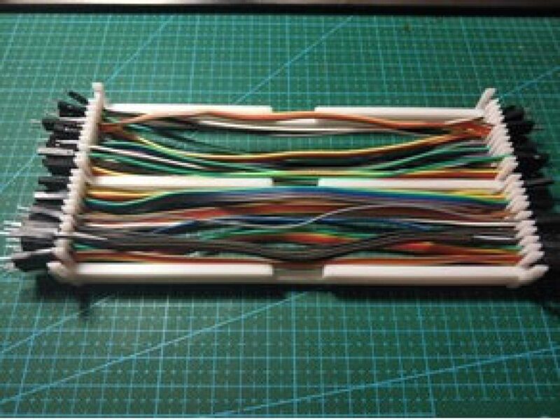Dupont Organizer Arduino Kablo Organizeri Düzenleyici Sıralayıcı - Görsel 3