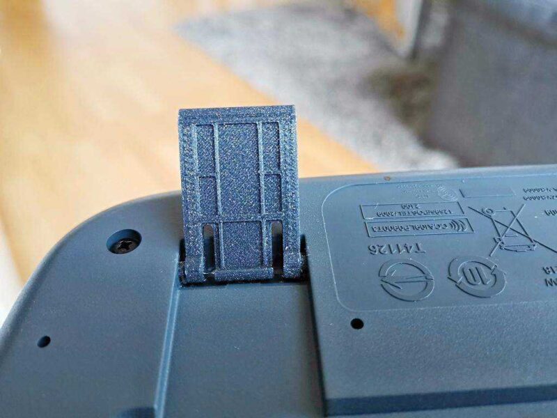 Klavye Desteği - Logitech K330 Plastik Aparat - Görsel 3