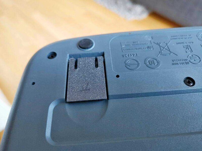 Klavye Desteği - Logitech K330 Plastik Aparat - Görsel 4
