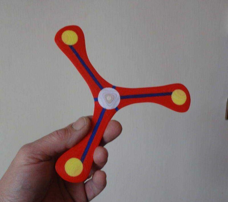 4 Renkler Boomerang V02 Plastik Aparat - Görsel 2