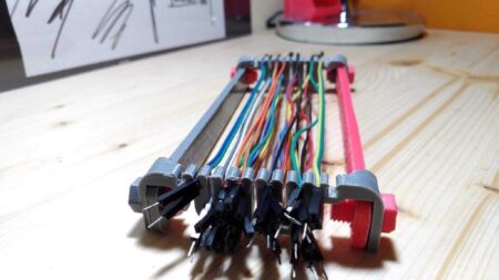 Jumper (Dupont) Kablolarının Organizatörü Plastik Aparat