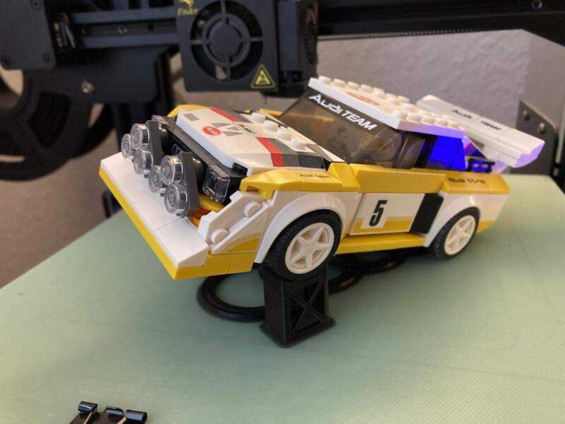 Lego 76897 Audi S1 Spor Quattro Gösteri Rampa Plastik Aparat - Görsel 2