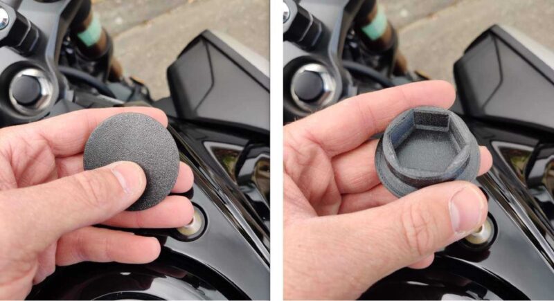 Cb650R Üçlü Kelepçe Plastik Aparat - Görsel 2
