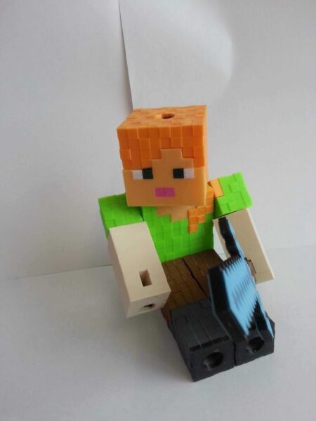 Minecraft Alex Plastik Aparat