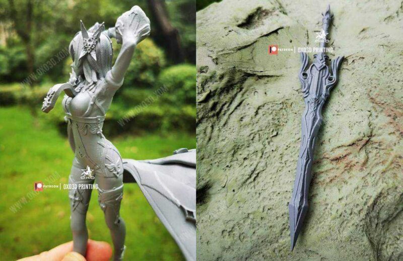 Eula Genshin Darbeli Jewel Cosplay Dan Plastik Aparat - Görsel 3