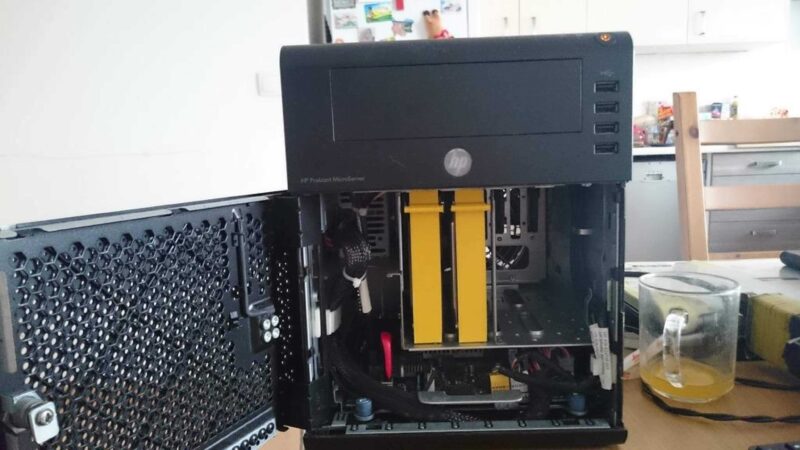 Hp Microserver N40L Hdd Tepsisi Plastik Aparat