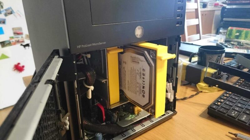 Hp Microserver N40L Hdd Tepsisi Plastik Aparat - Görsel 3
