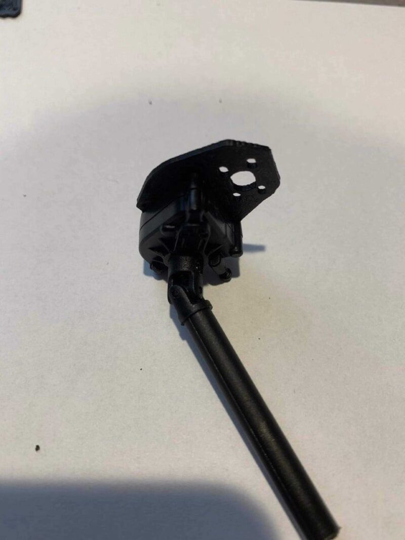 Scx24 Motor Montajı Plastik Aparat - Görsel 3
