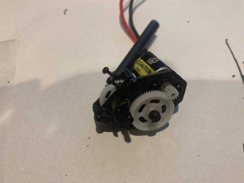 Scx24 Motor Montajı Plastik Aparat - Görsel 4